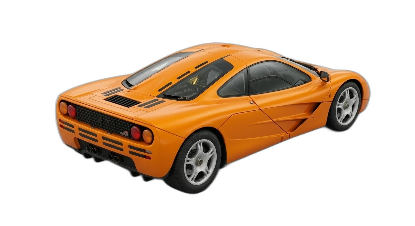 McLaren F1 1992 - Rear 3/4 view