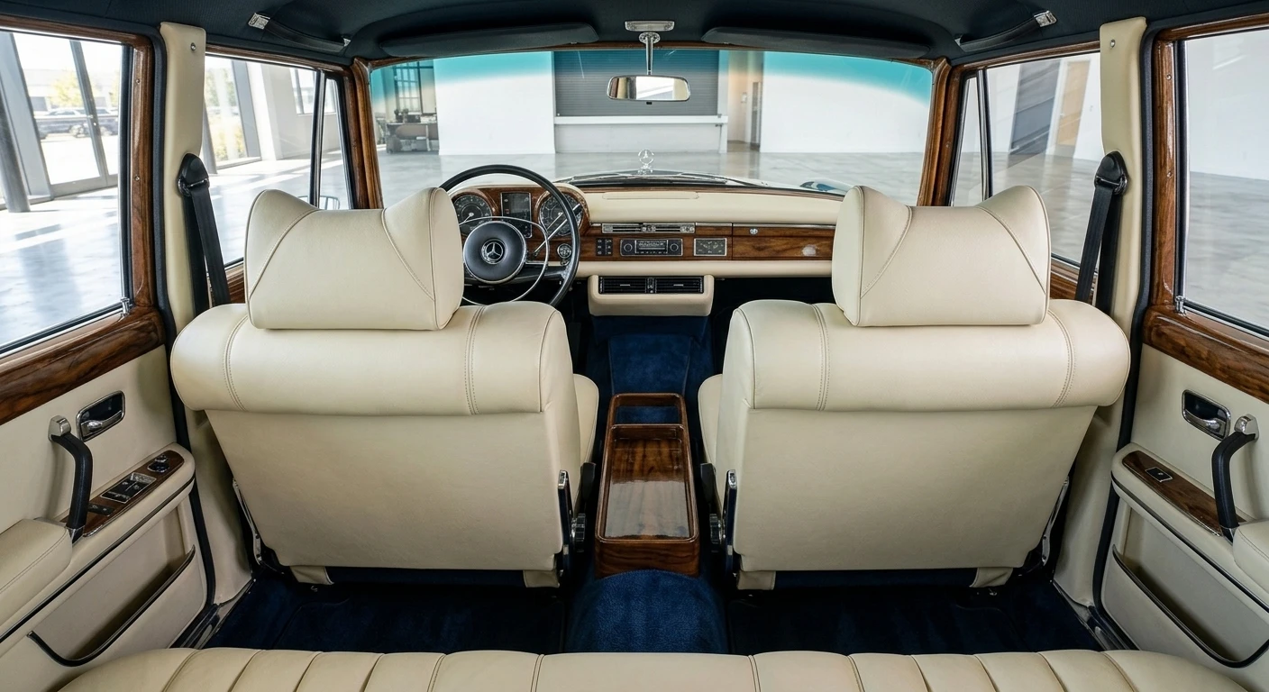 Mercedes-Benz 600 Pullman - Interior