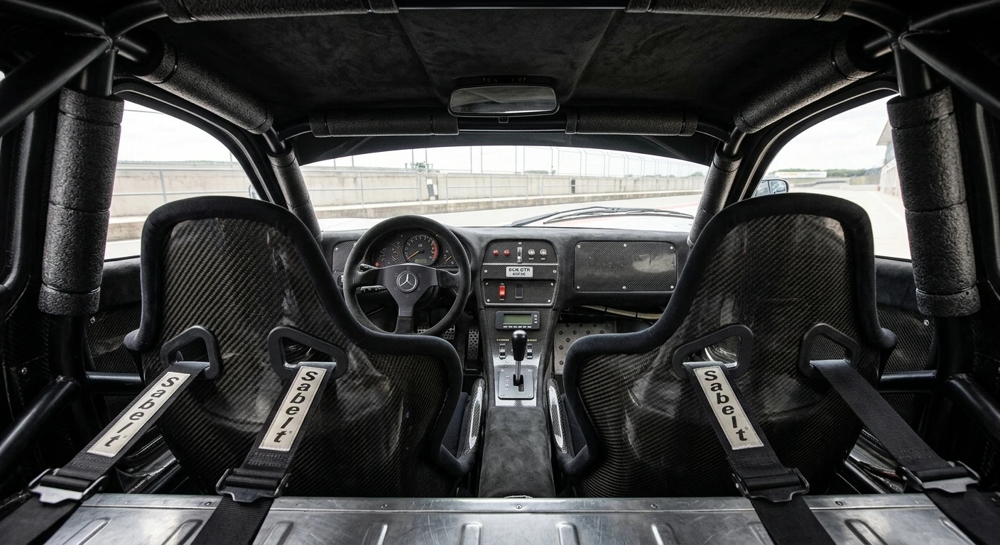 Mercedes-Benz CLK GTR - Interior