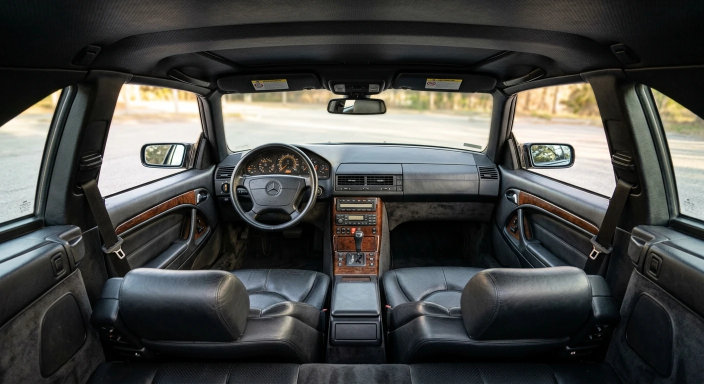 Mercedes-Benz SL (R129) — Interior