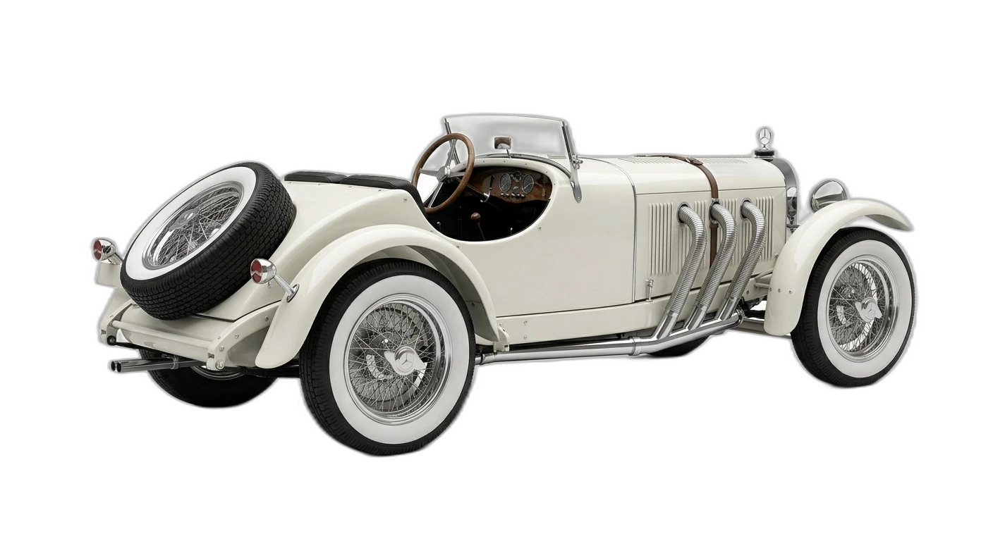 Mercedes-Benz SSK - Rear 3/4