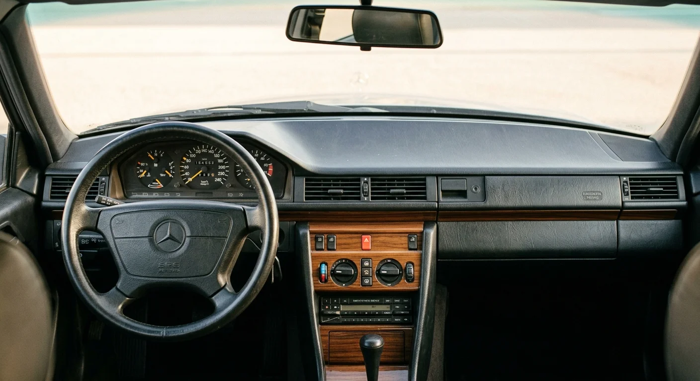 Mercedes-Benz E-Class (W124) — Dashboard