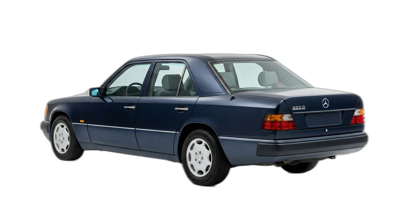 Mercedes-Benz E-Class (W124) — Rear 3/4