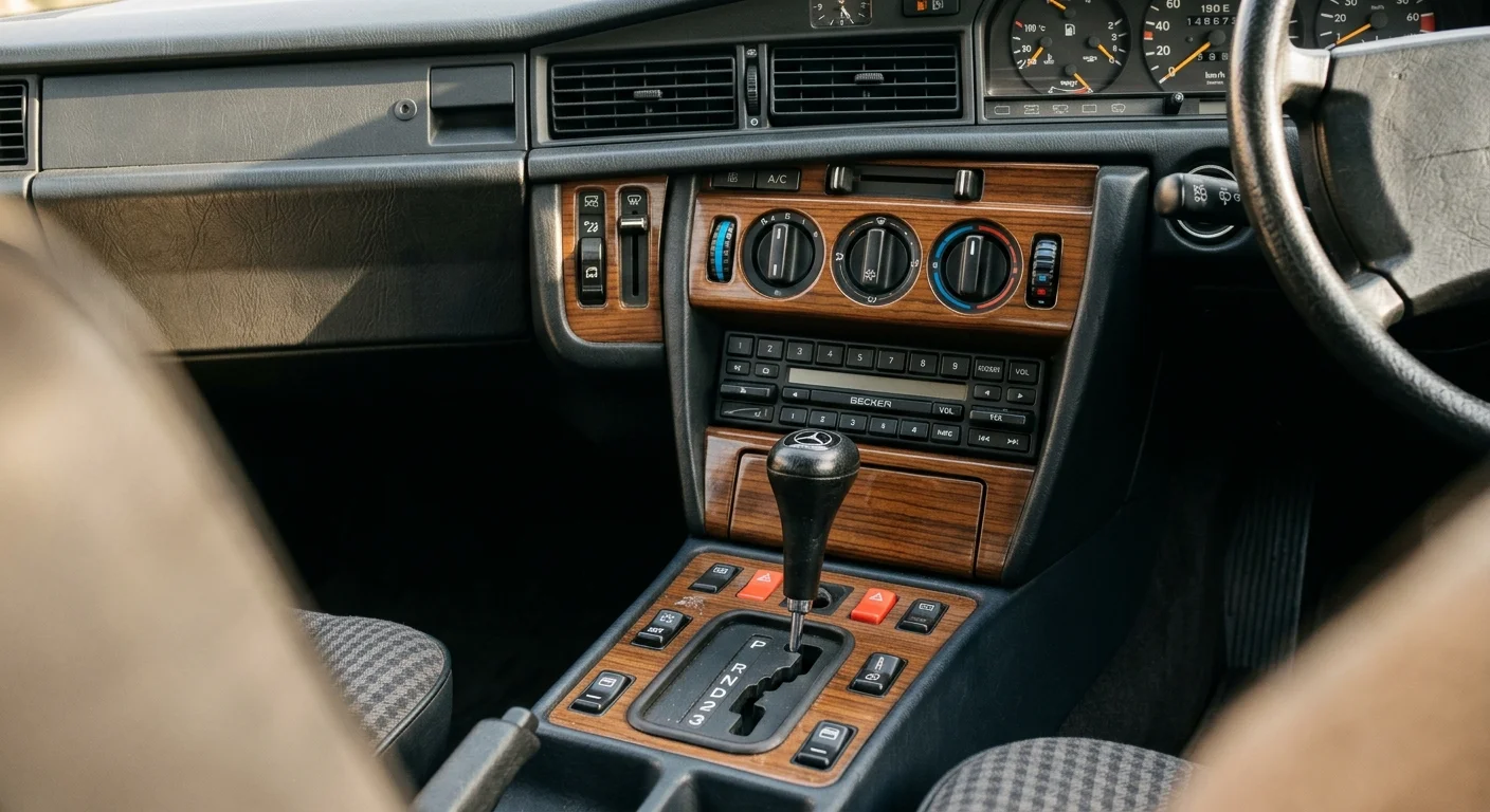 Mercedes-Benz 190E (W201) — Detail