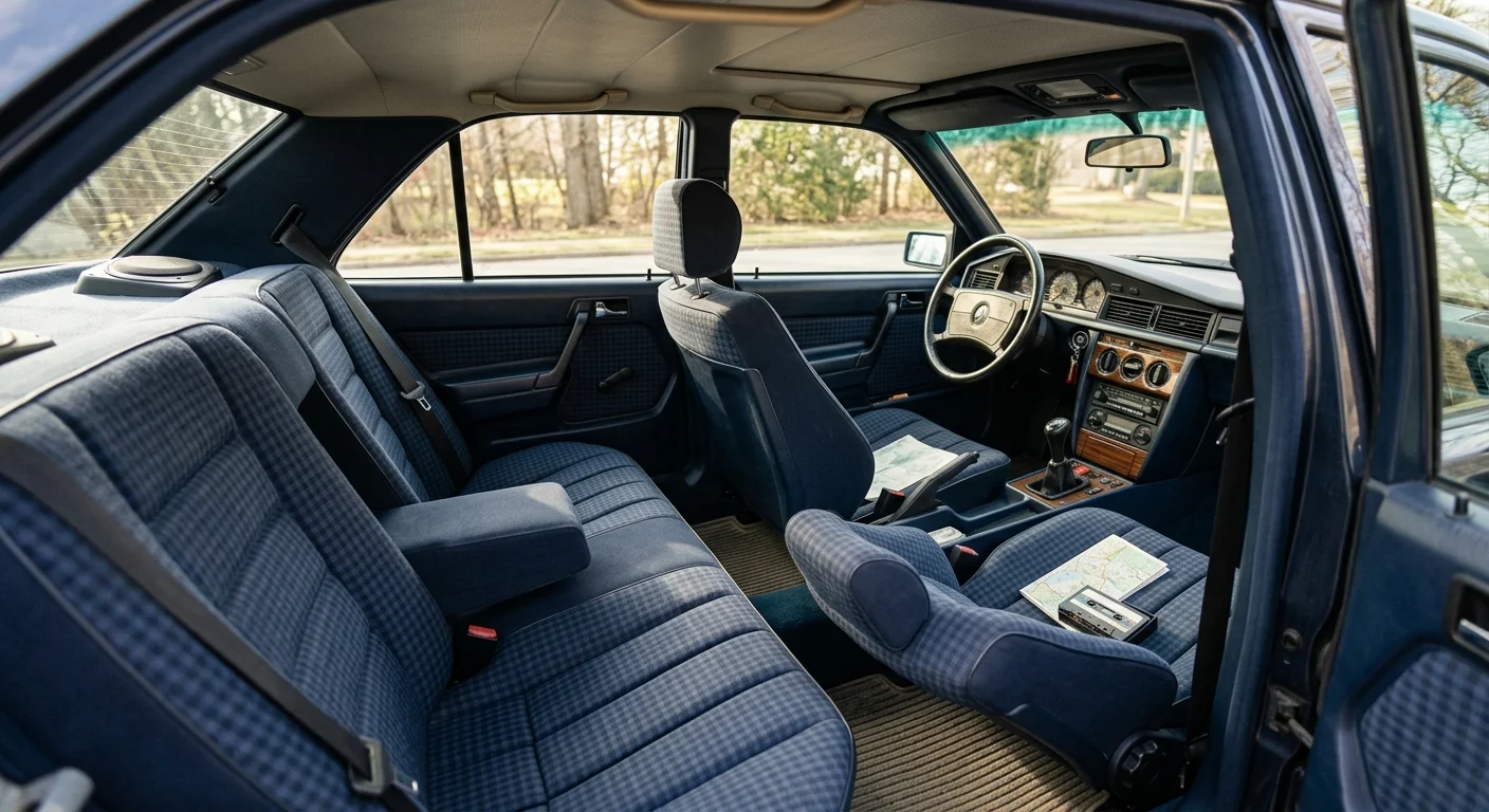 Mercedes-Benz 190E (W201) — Interior