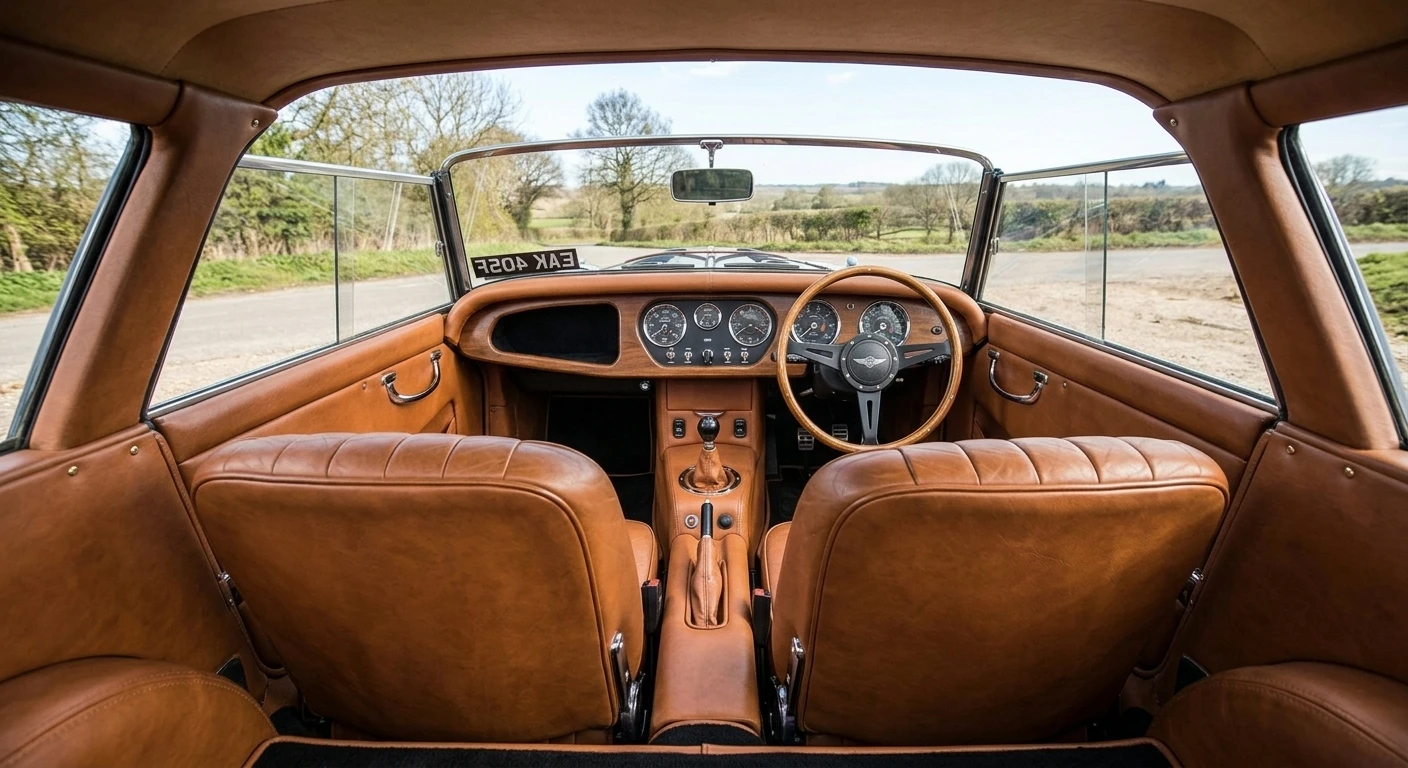 Morgan Plus 8 — Interior