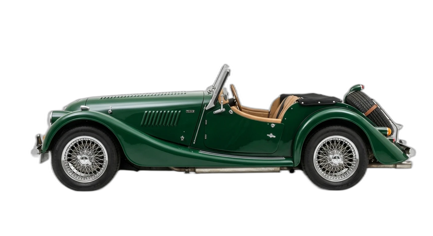 Morgan Plus 8 — Side