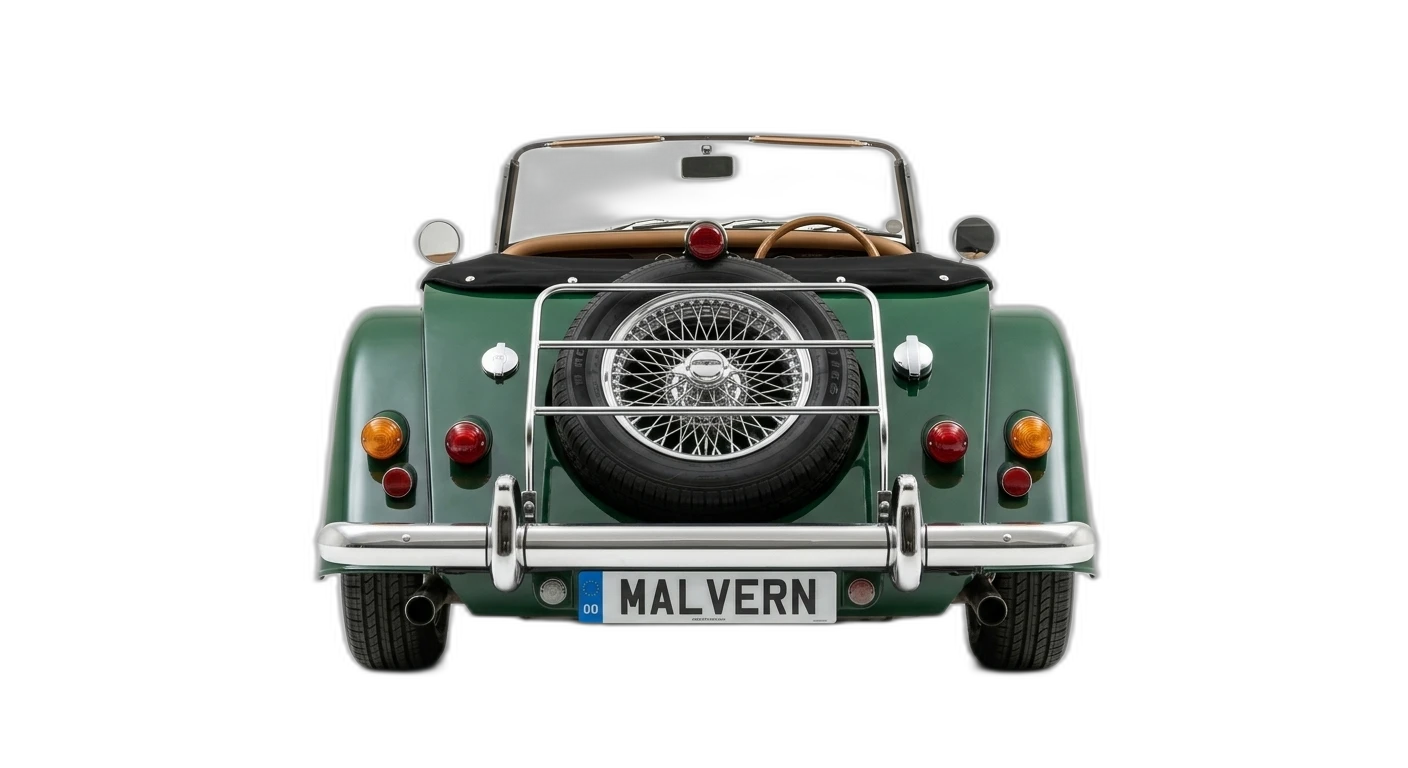 Morgan Plus 8 — Rear