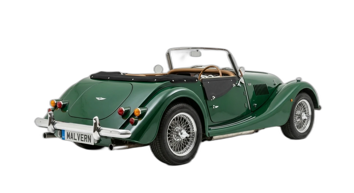 Morgan Plus 8 — Rear 3/4