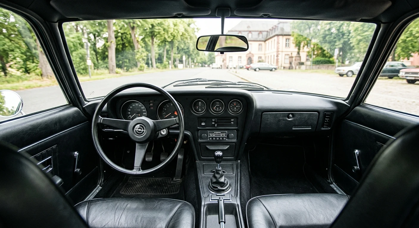 Opel GT 1900 — Dashboard