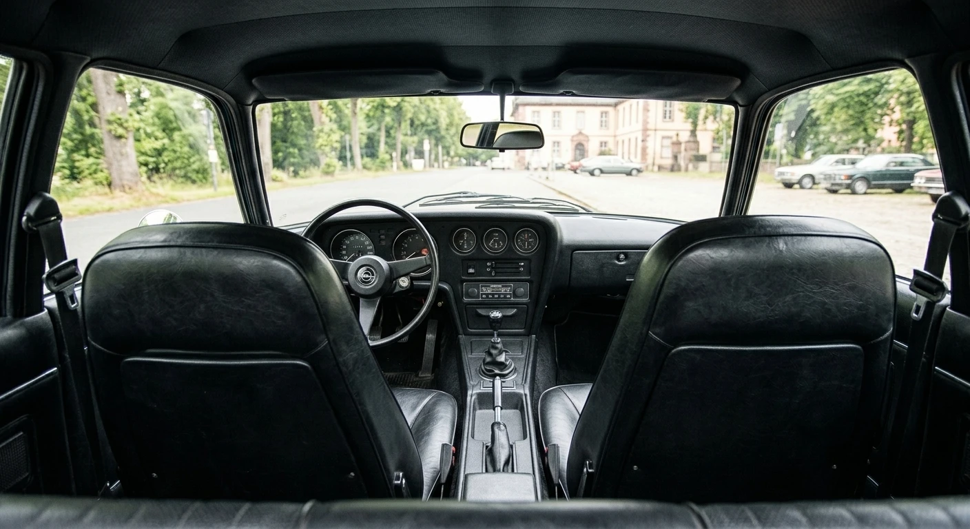 Opel GT 1900 — Interior