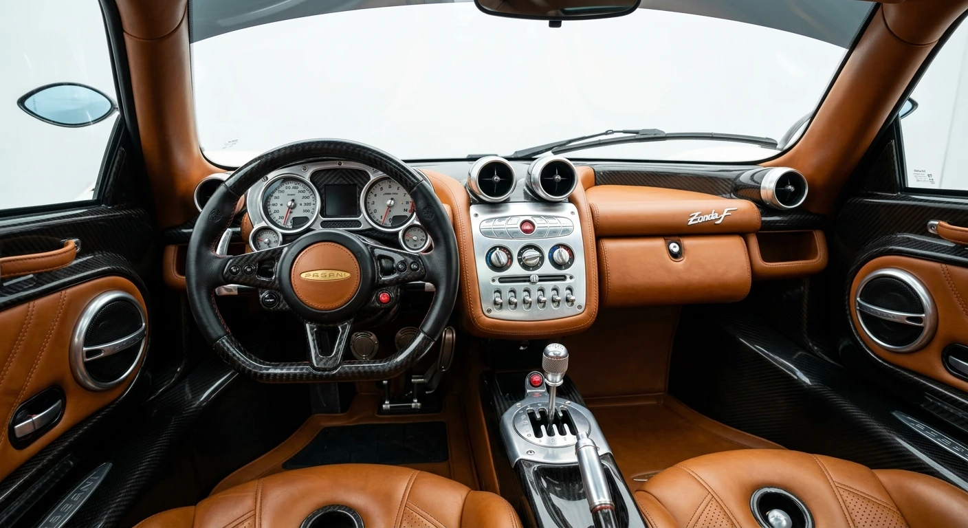 Pagani Zonda F - Dashboard
