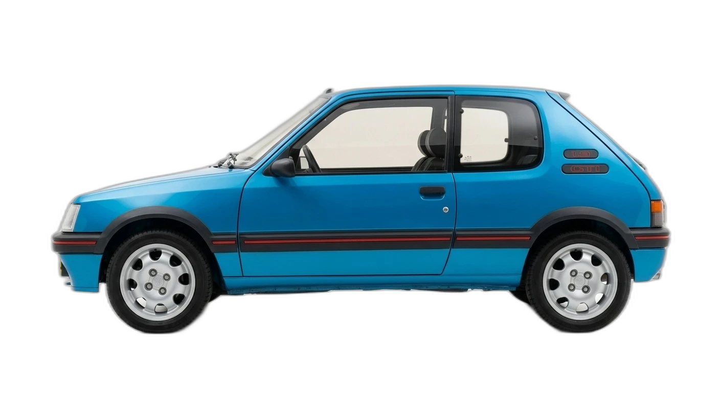 Peugeot 205 GTI 1.9 — Side