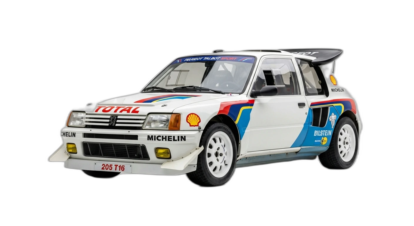 Peugeot 205 Turbo 16 - Front 3/4