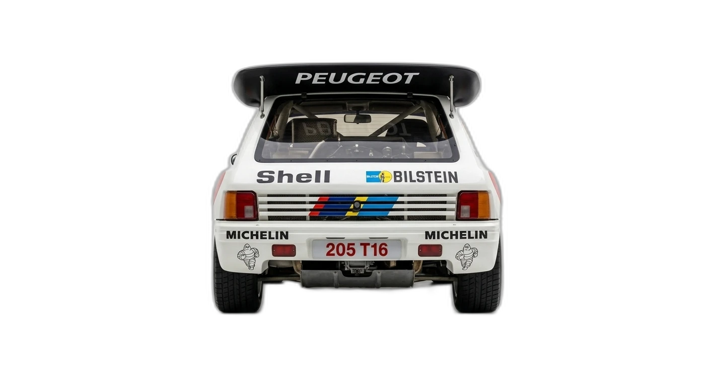 Peugeot 205 Turbo 16 - Rear