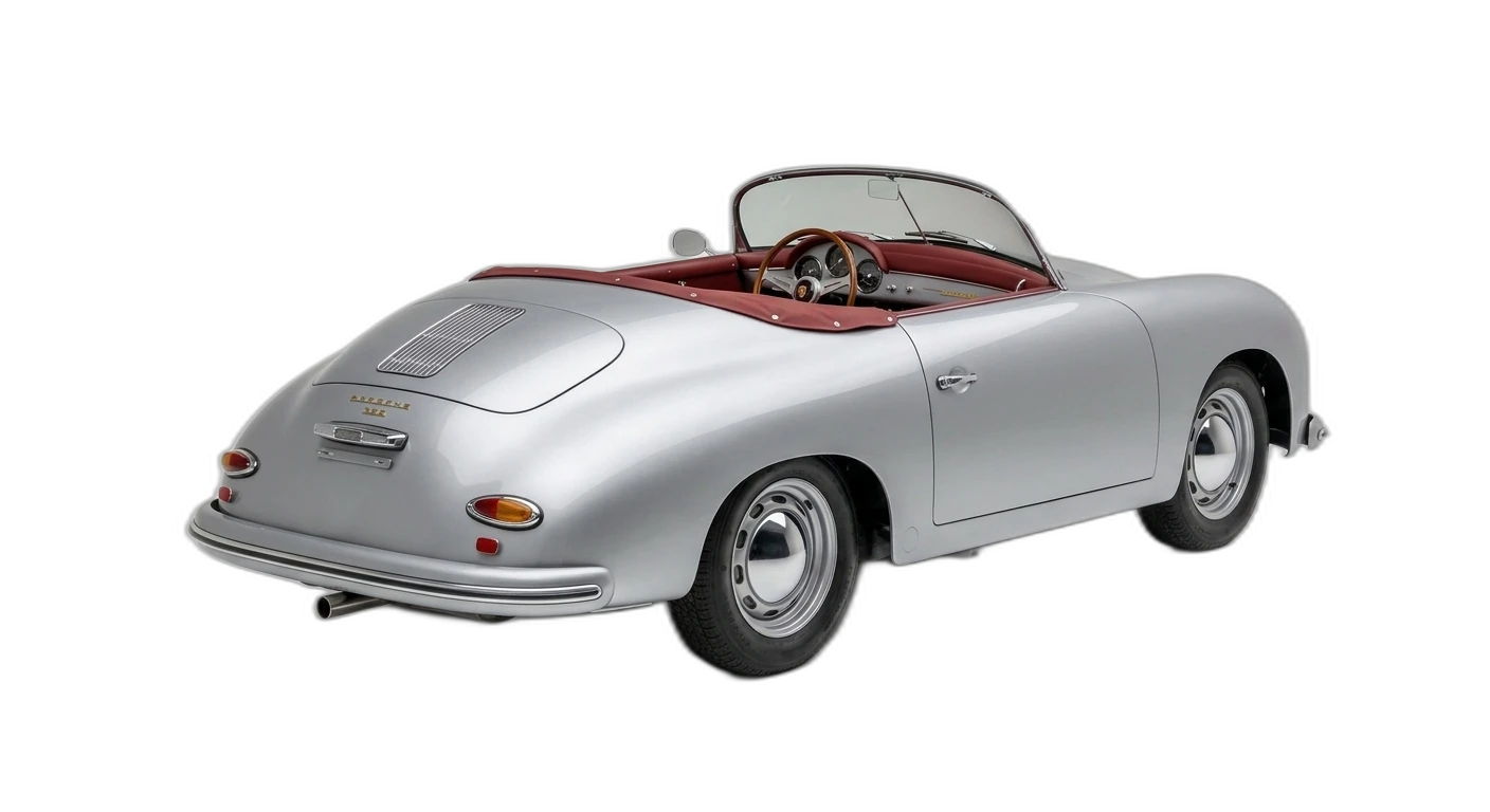 Porsche 356 Speedster - Rear 3/4