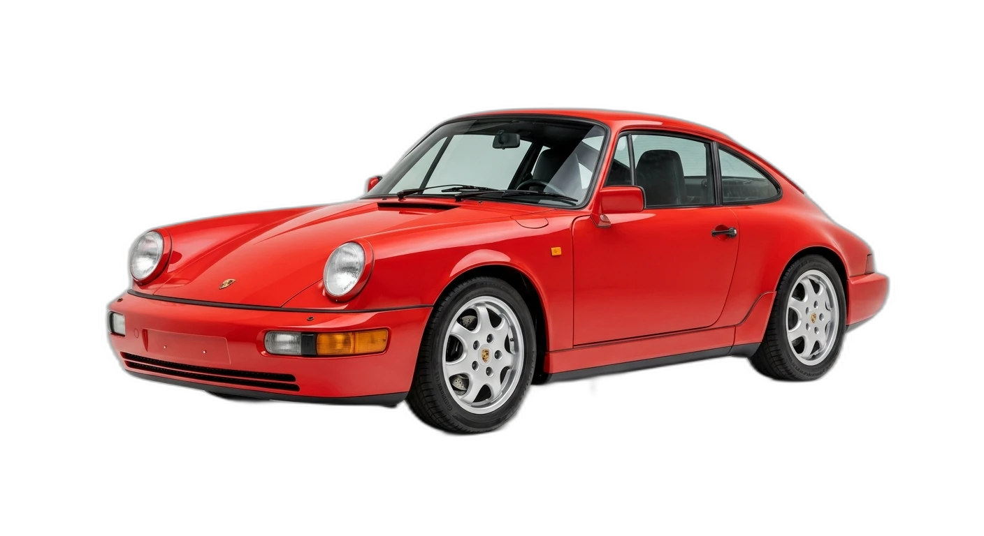 Porsche 911 (964) — Front 3/4