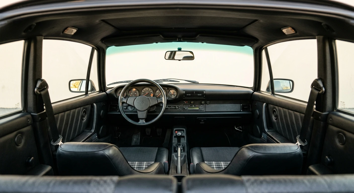 Porsche 911 (964) — Interior