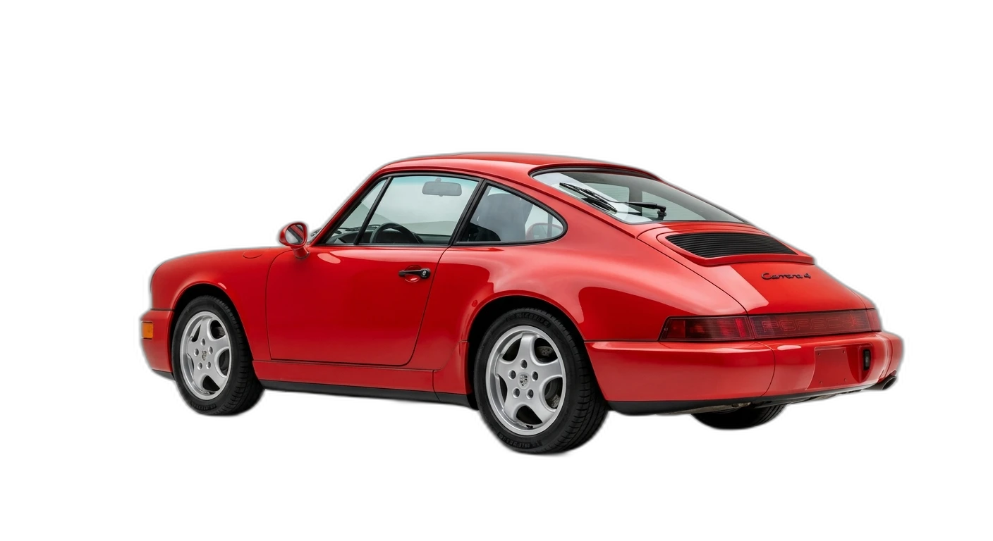 Porsche 911 (964) — Rear 3/4