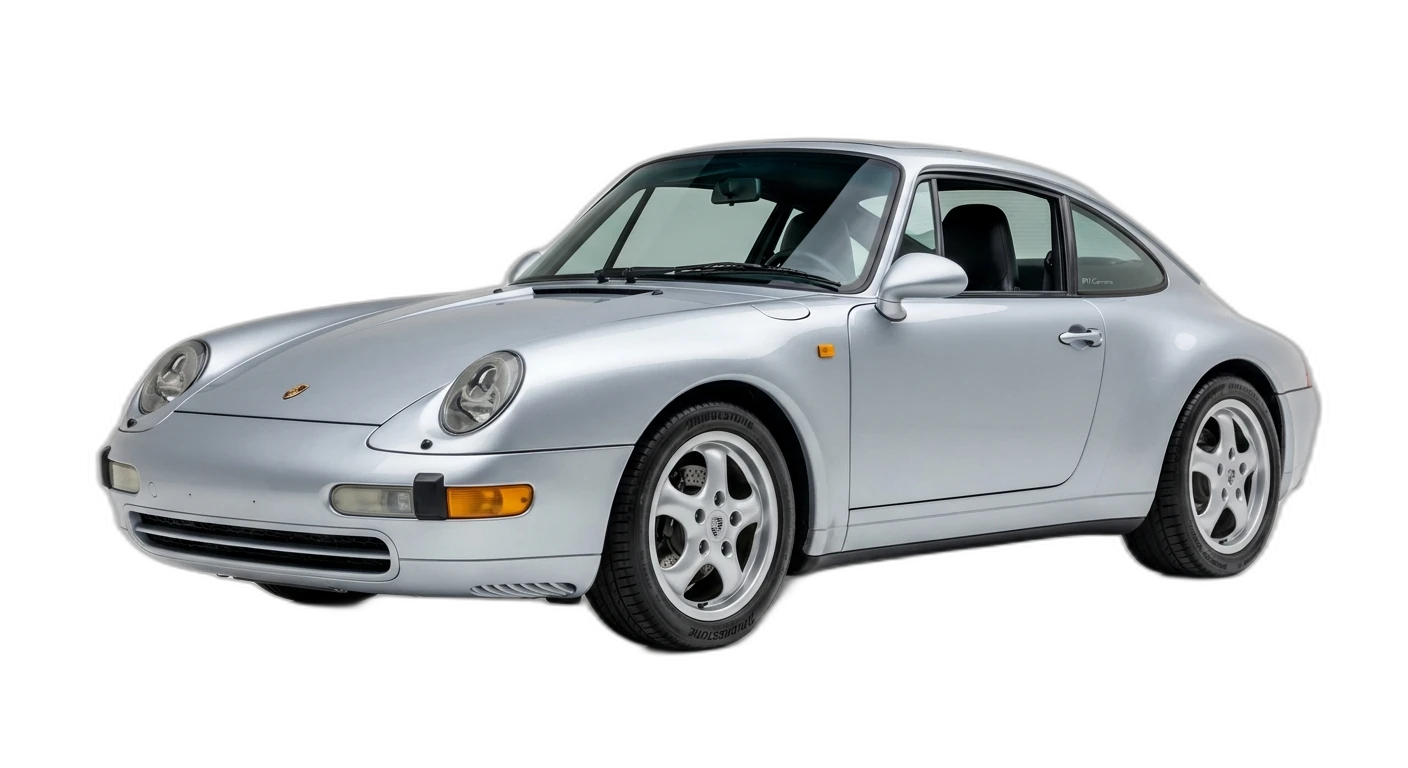 Porsche 911 (993) — Front 3/4