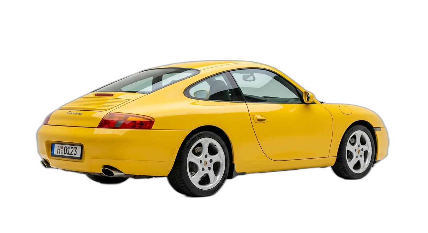 Porsche 911 (996) — Rear 3/4