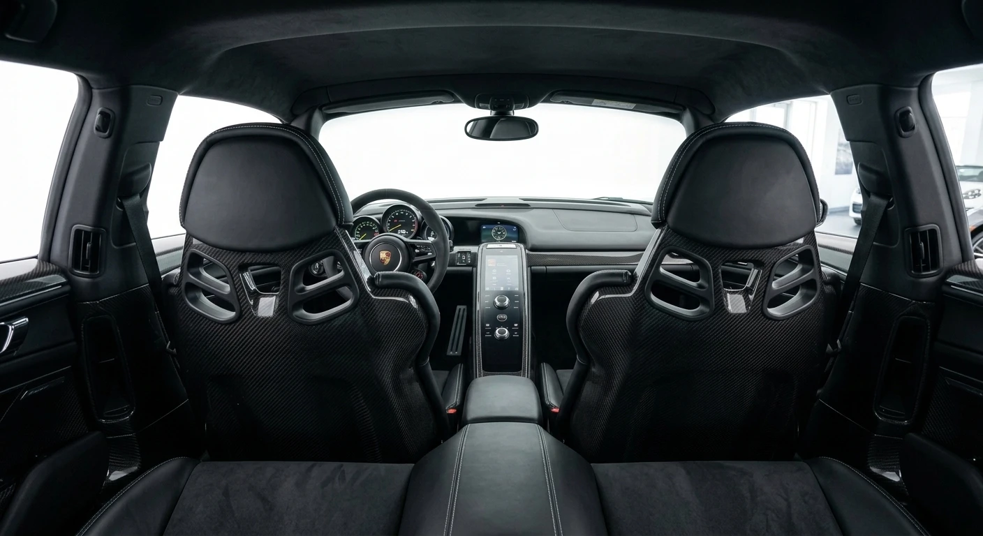 Porsche 918 Spyder 2013 - Interior view