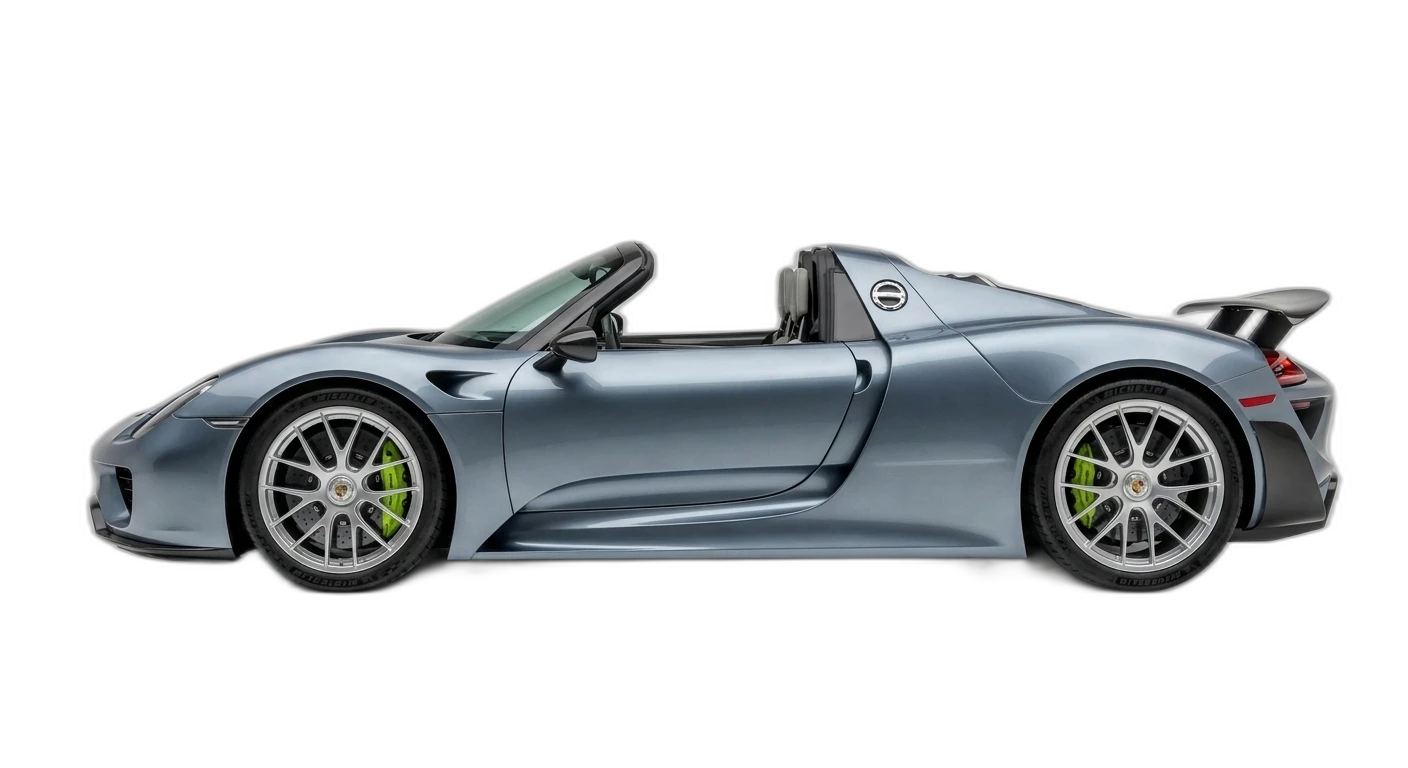 Porsche 918 Spyder 2013 - Side view