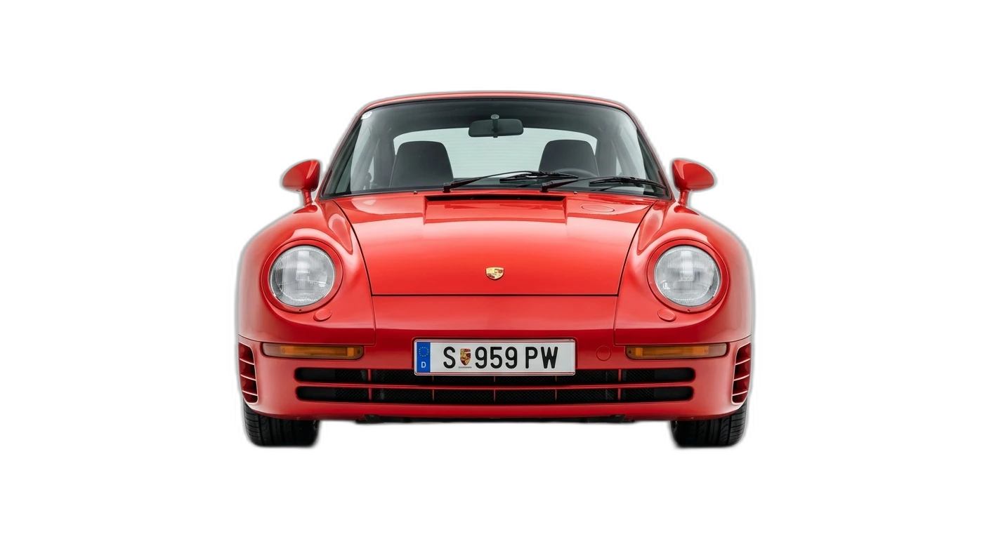 Porsche 959 — Front