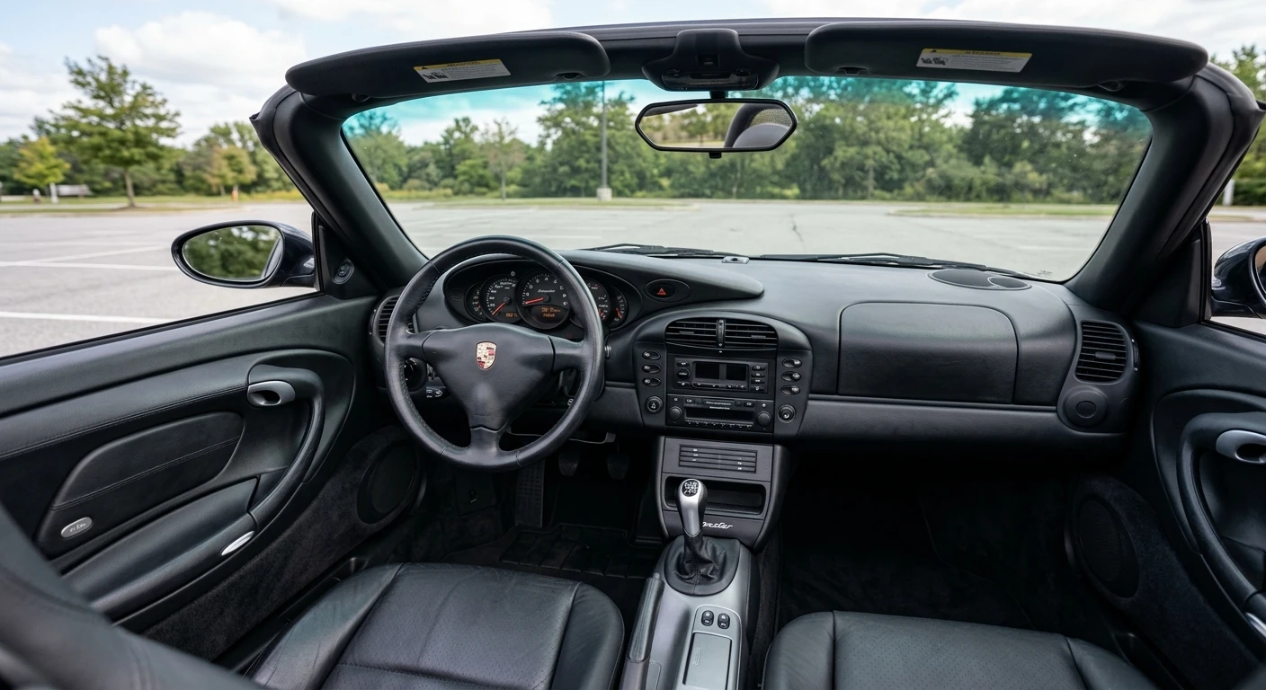Porsche Boxster (986) — Dashboard