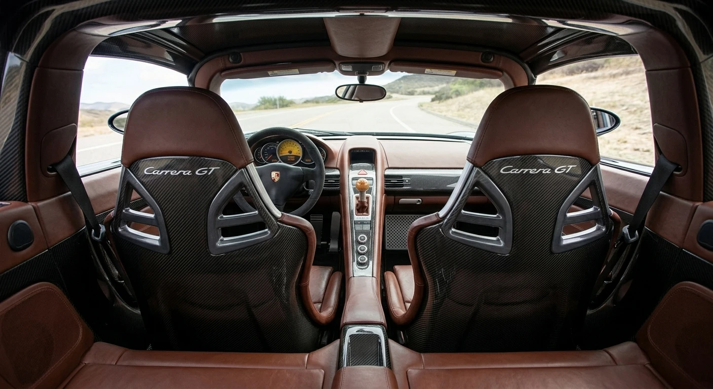 Porsche Carrera GT - Interior