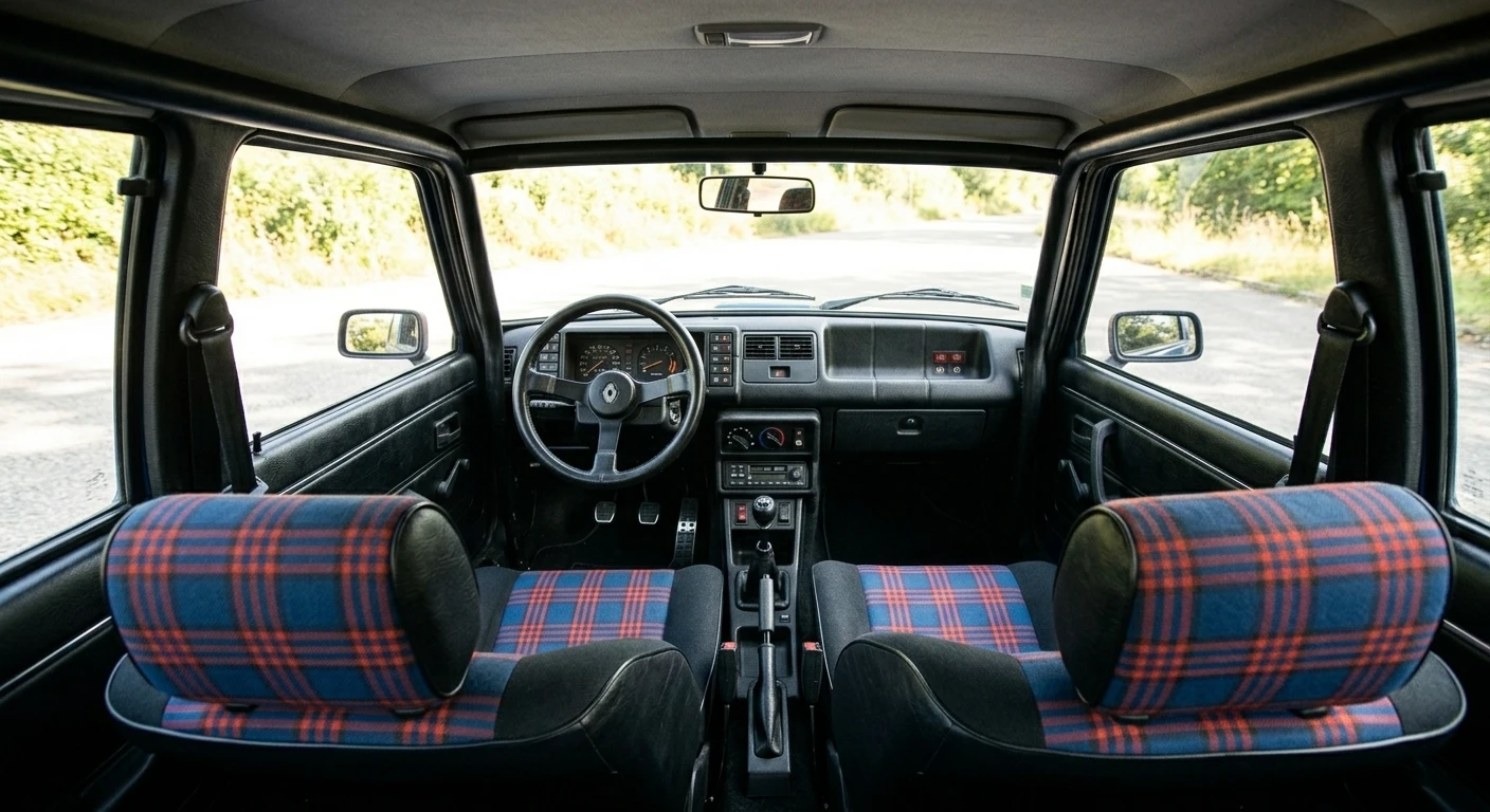 Renault 5 Turbo — Interior