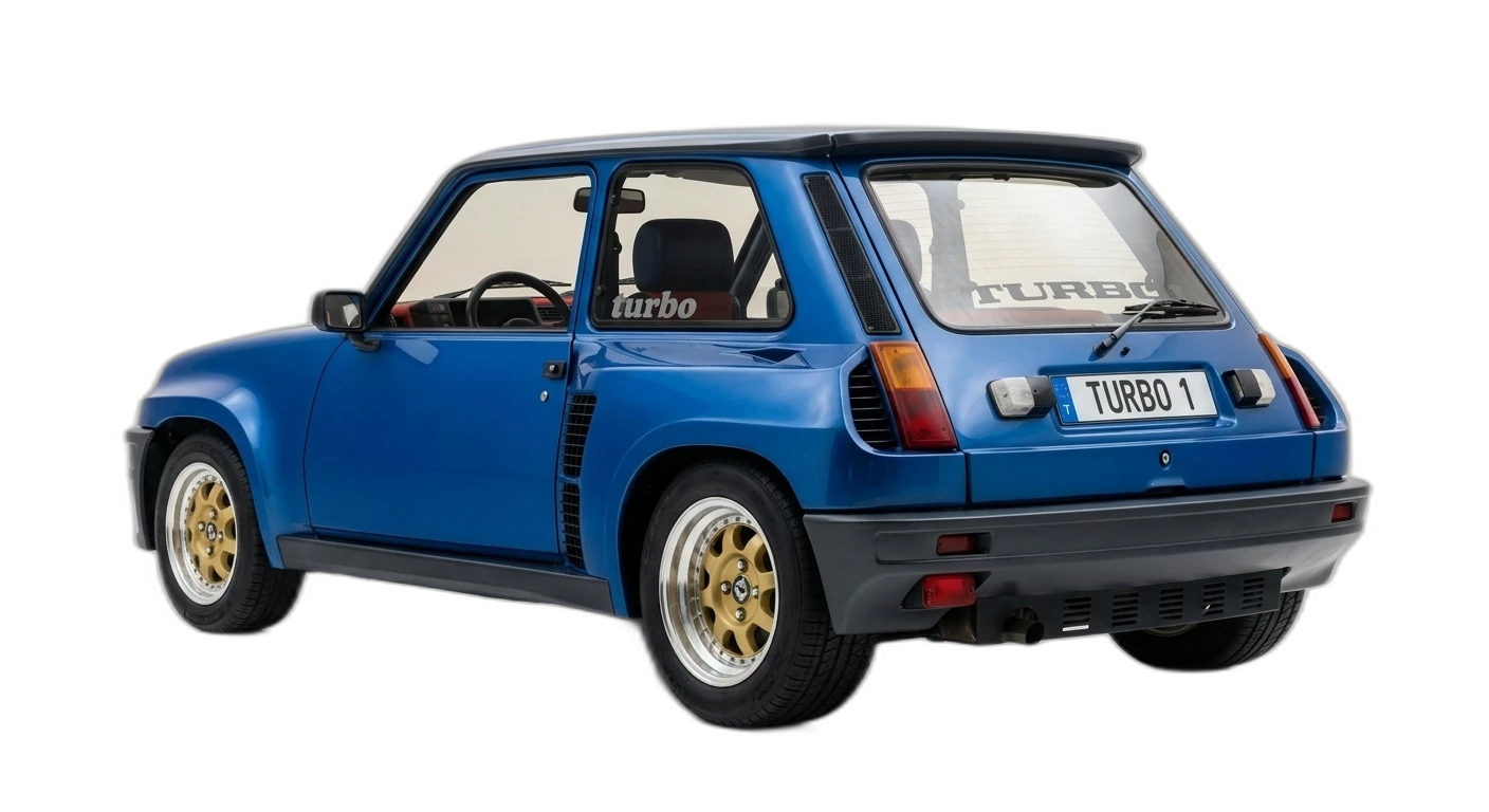 Renault 5 Turbo — Rear 3/4