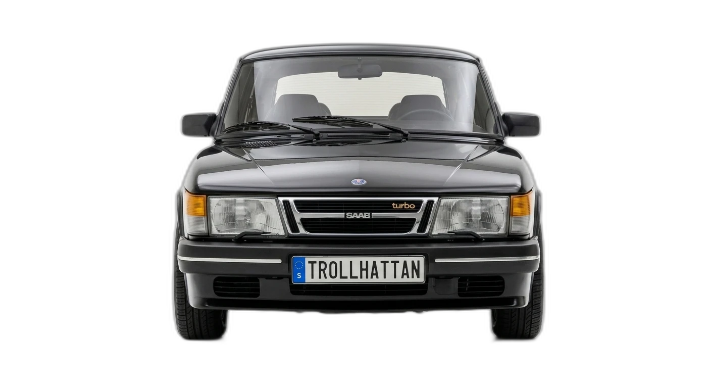 Saab 900 Turbo — Front
