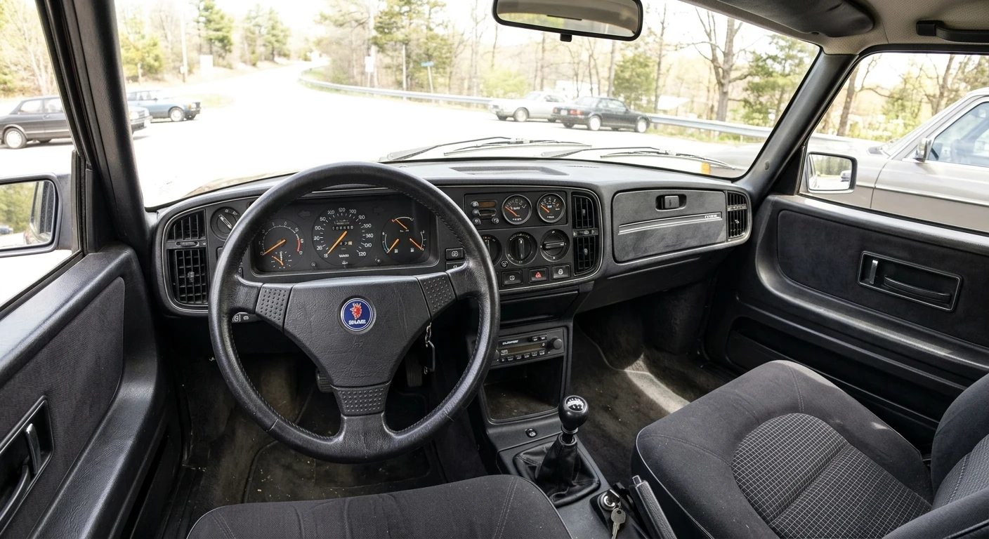 Saab 900 Turbo — Dashboard