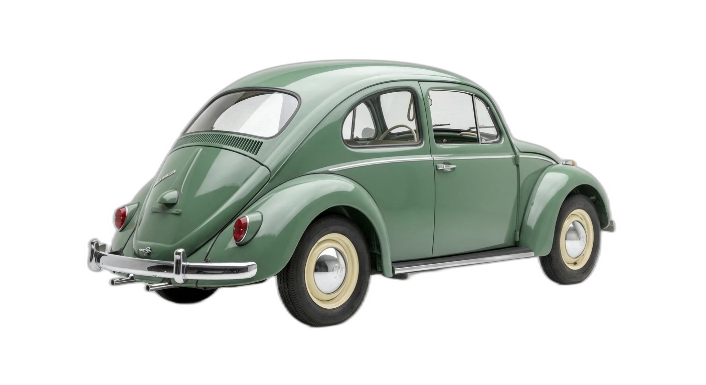 Volkswagen Beetle (Type 1) - Rear 3/4