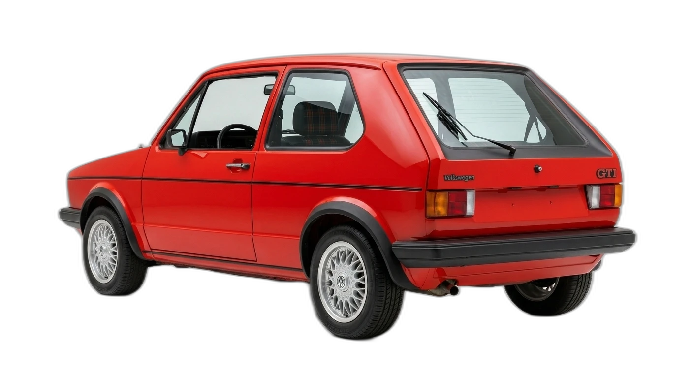 Volkswagen Golf GTI (Mk1) - Rear 3/4