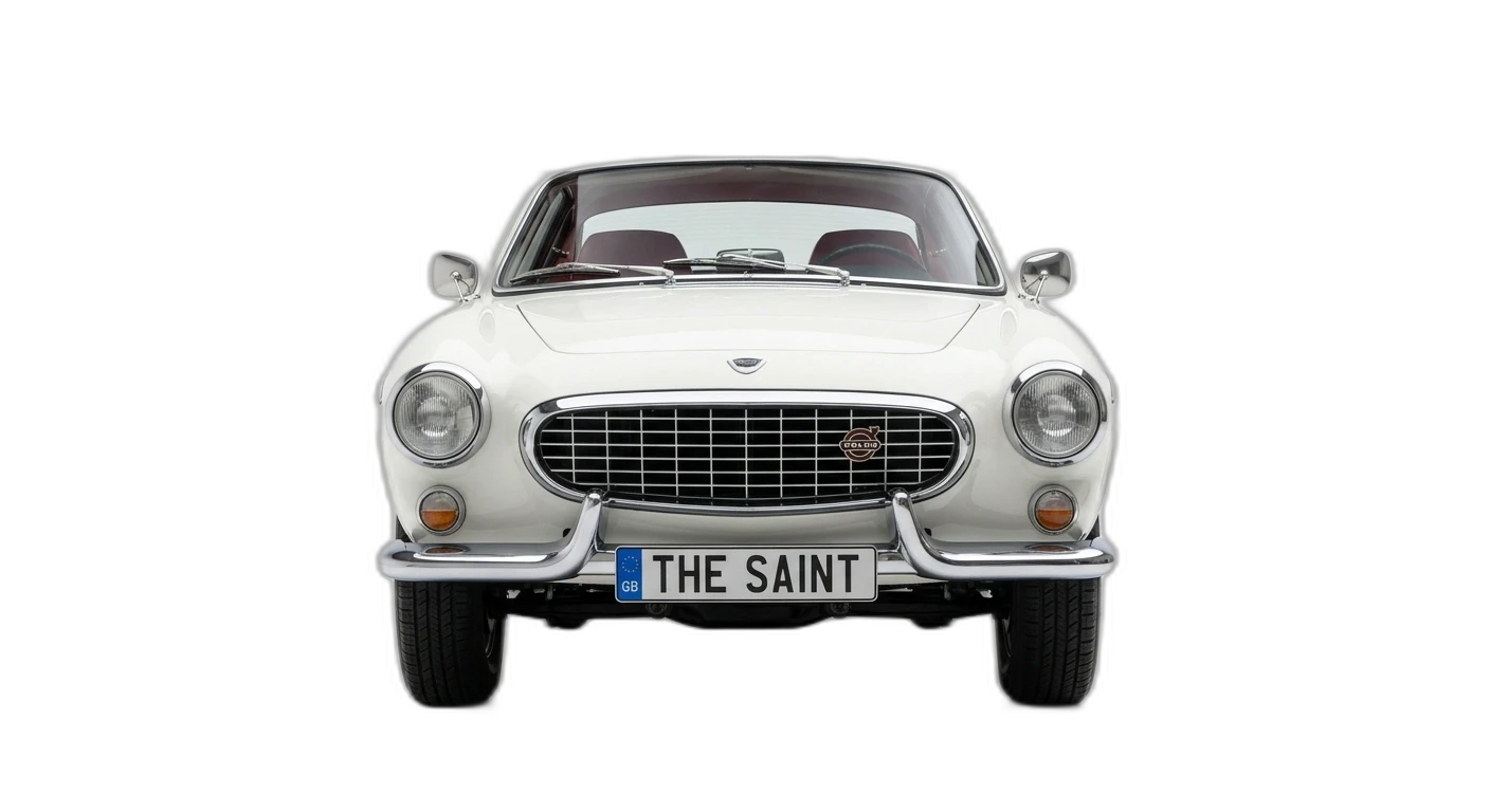 Volvo P1800 — Front