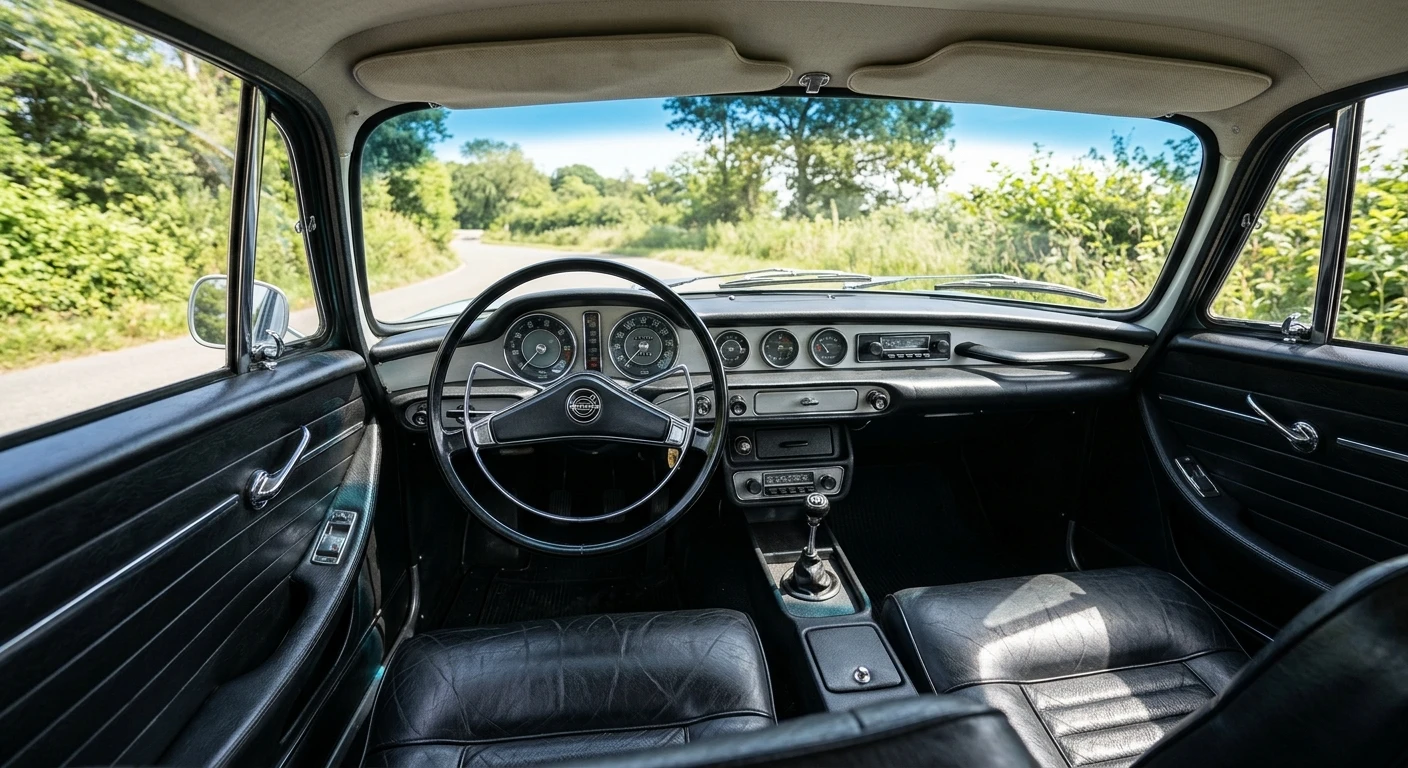 Volvo P1800 — Dashboard