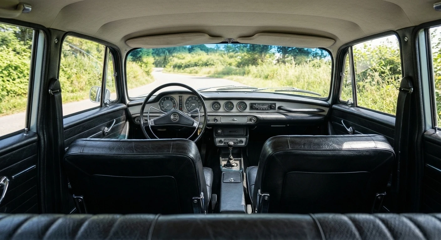 Volvo P1800 — Interior
