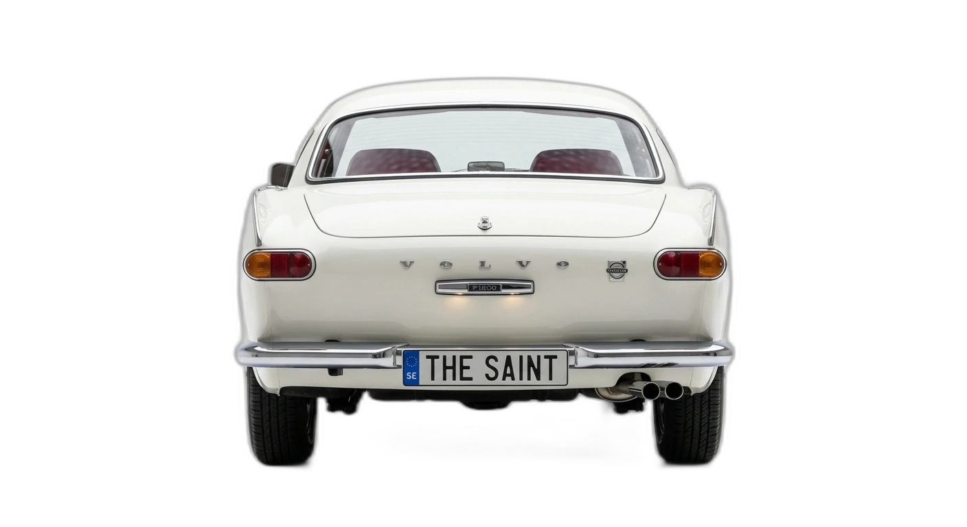 Volvo P1800 — Rear
