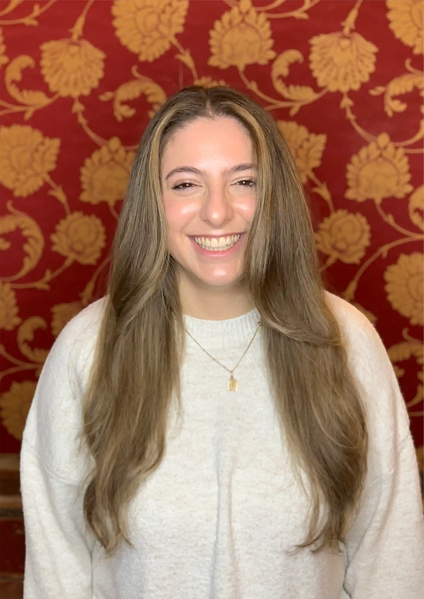 Natural Balayage & Long Layered Cut