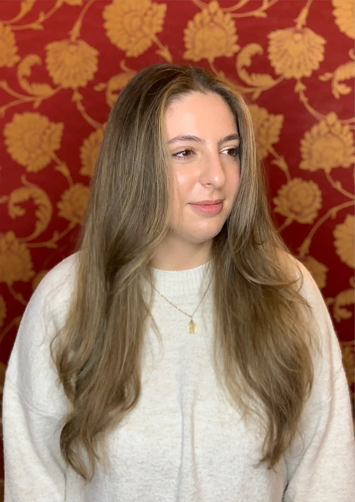 Natural Balayage & Long Layered Cut