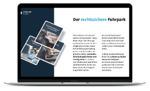 Onepager auf Laptop geöffnet