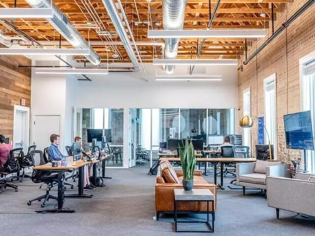 Ein Büro