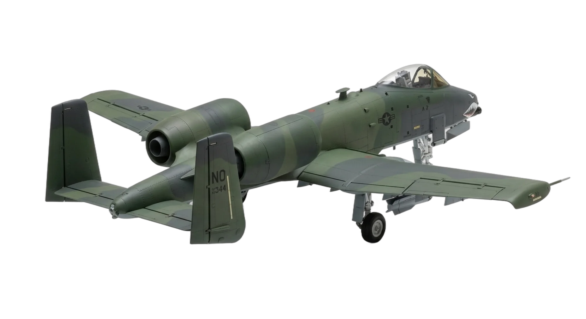 1972 Republic Aviation A-10 Thunderbolt II - Rear 3/4 - Attack aircraft