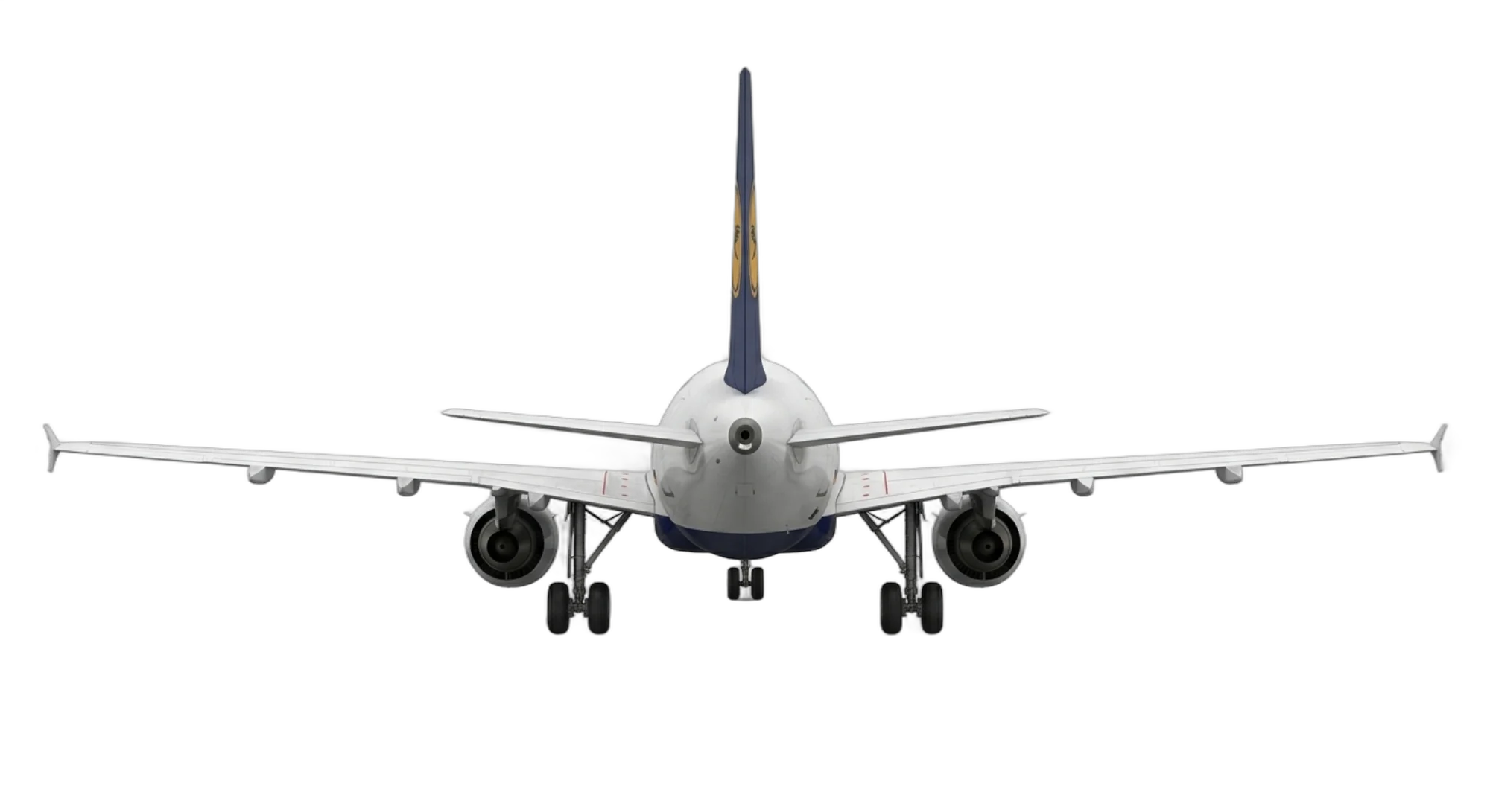 1987 Airbus Airbus A320 - Rear - Airliner aircraft