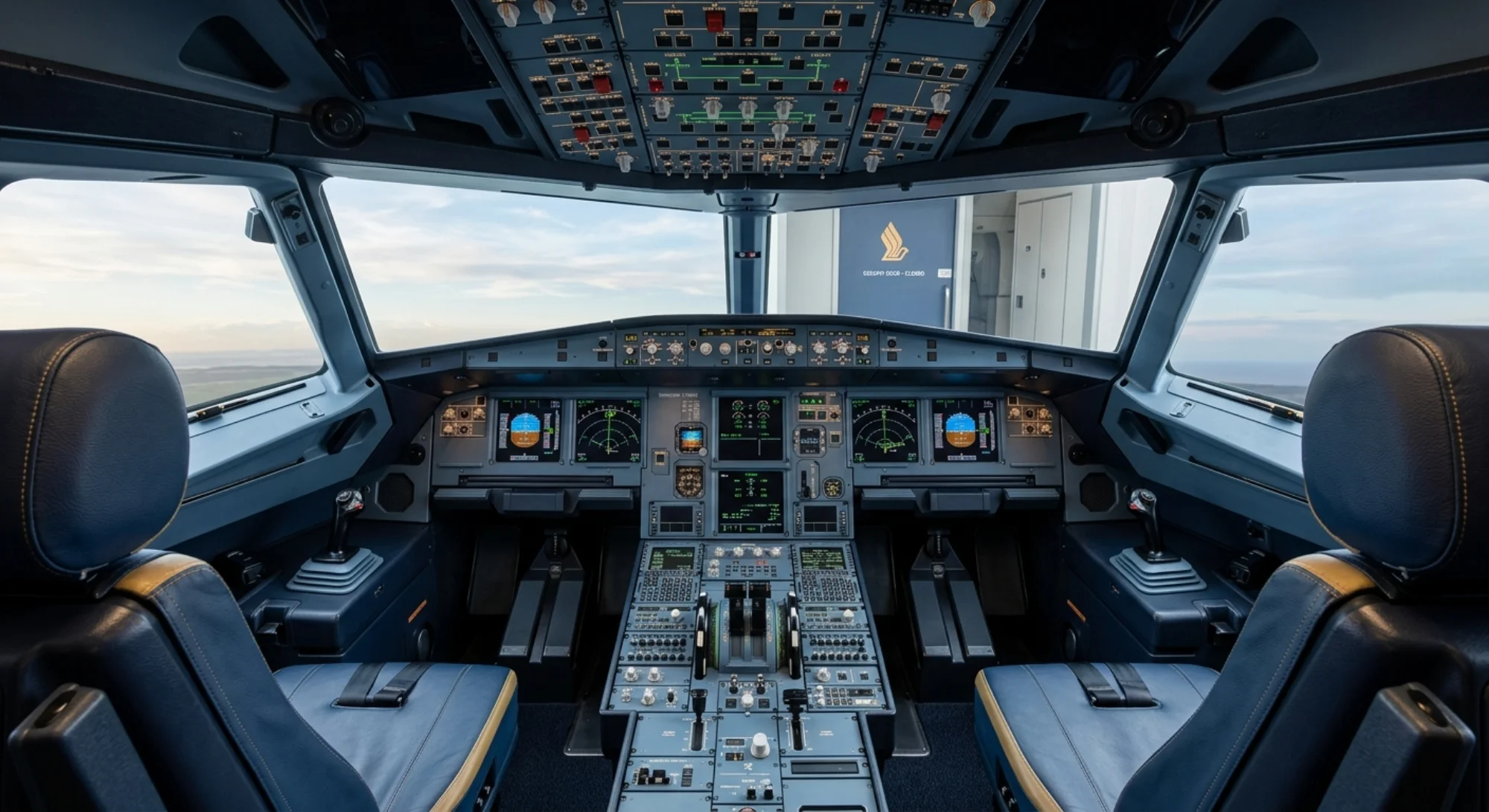 Airbus Airbus A380 - Cockpit
