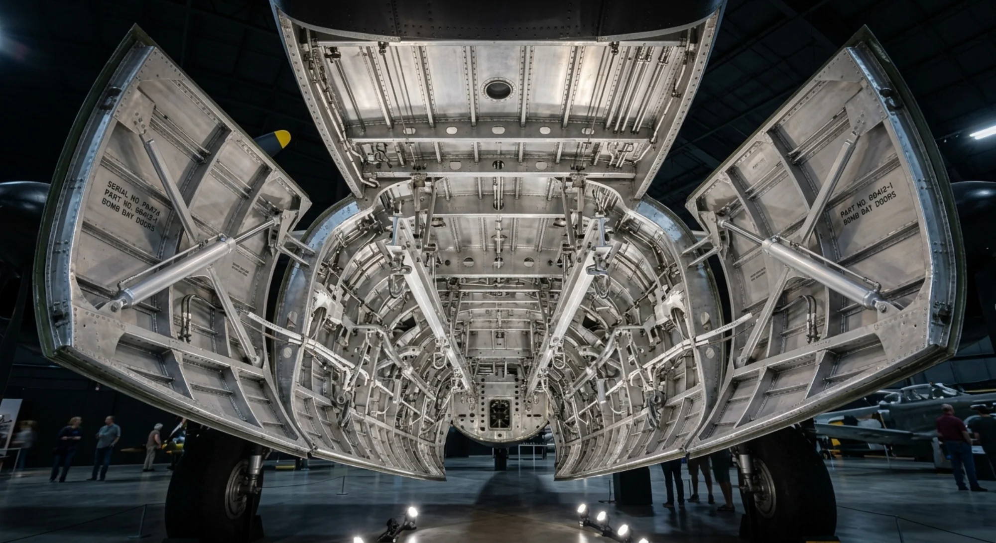 1941 Avro Lancaster - Bomb Bay - Bomber aircraft