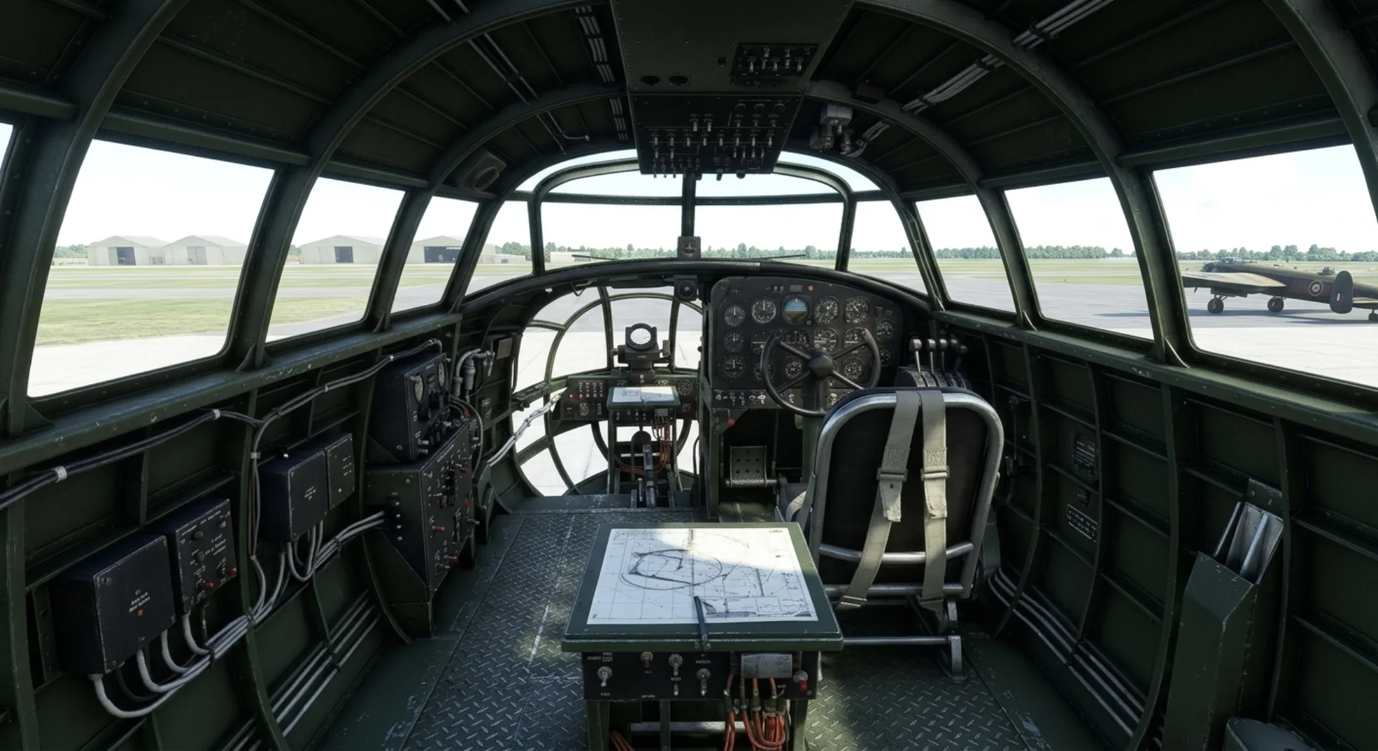 Avro Lancaster - Cabin