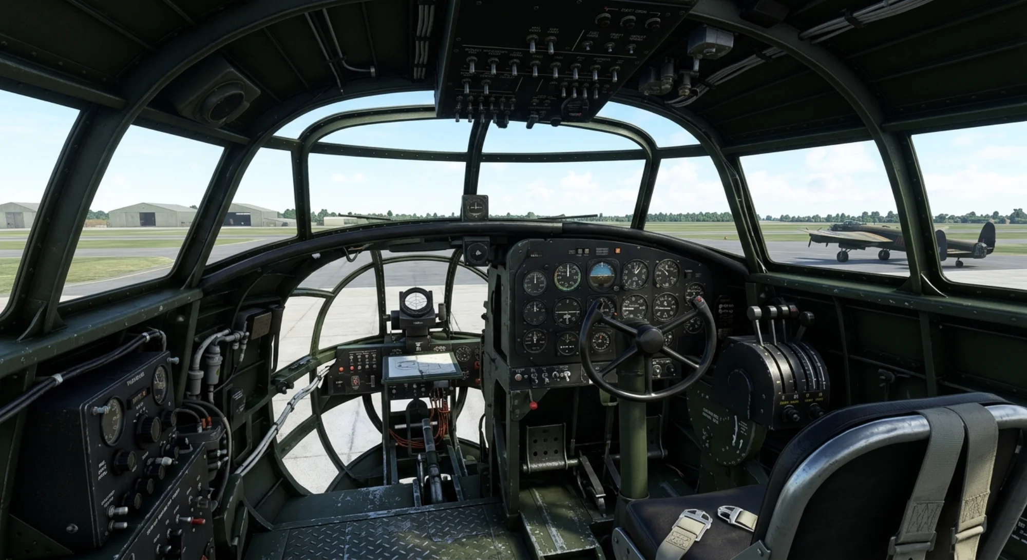 Avro Lancaster - Cockpit